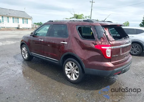 2012 Ford Explorer Limited z USA, uszkodzony, nr VIN 1FMHK8F84CGA91614